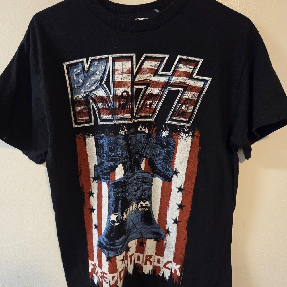 Official KISS merchandise from their 2016 "Freedom to Rock" North American Tour